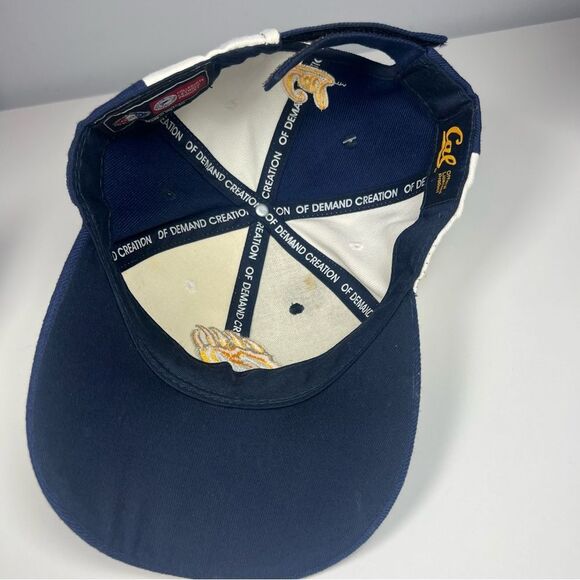 Cal California Golden Bears Vintage Two Tone Adjustable Cap Hat - NWT RARE! - Picture 8 of 9